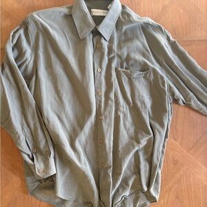 Saks Fifth Avenue Taupe Shirt